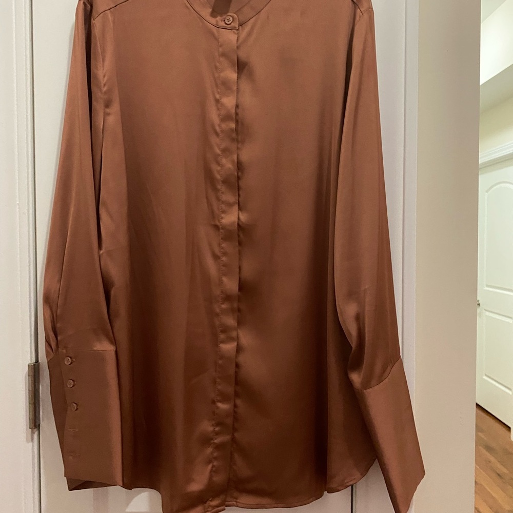 H&M silky blouse